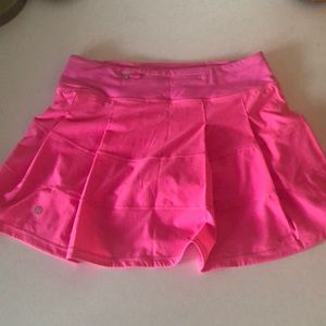 Pink Lululemon skirt- size 4